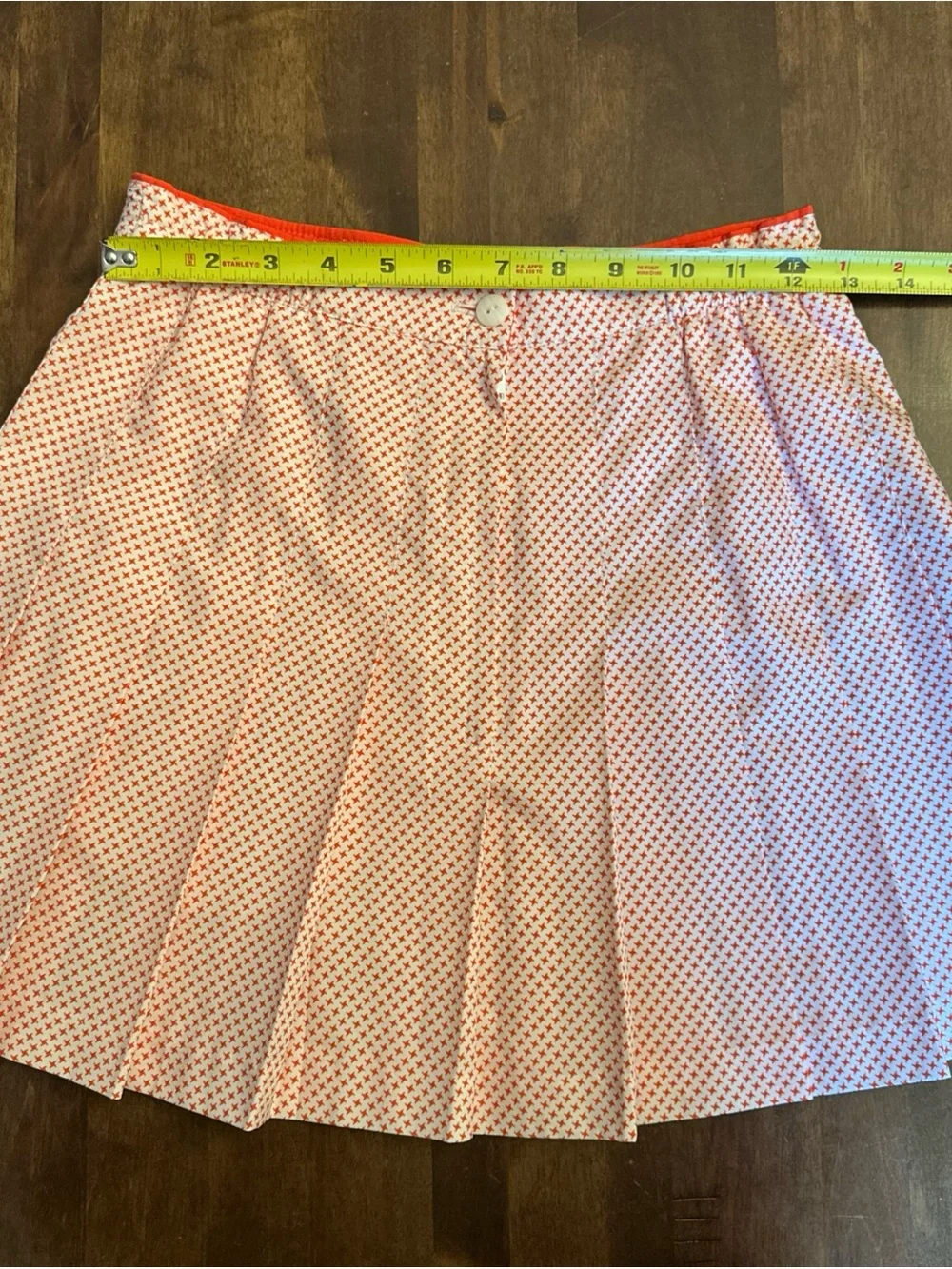 Vintage Tail Tennis Pickle Ball Bright 80s pleated multicolor Skirt Unique 4